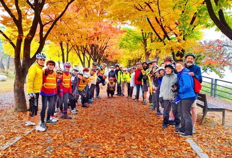 Peace Bike Ride October 2018 Korea Photo Andrew Cluness OCTOBER